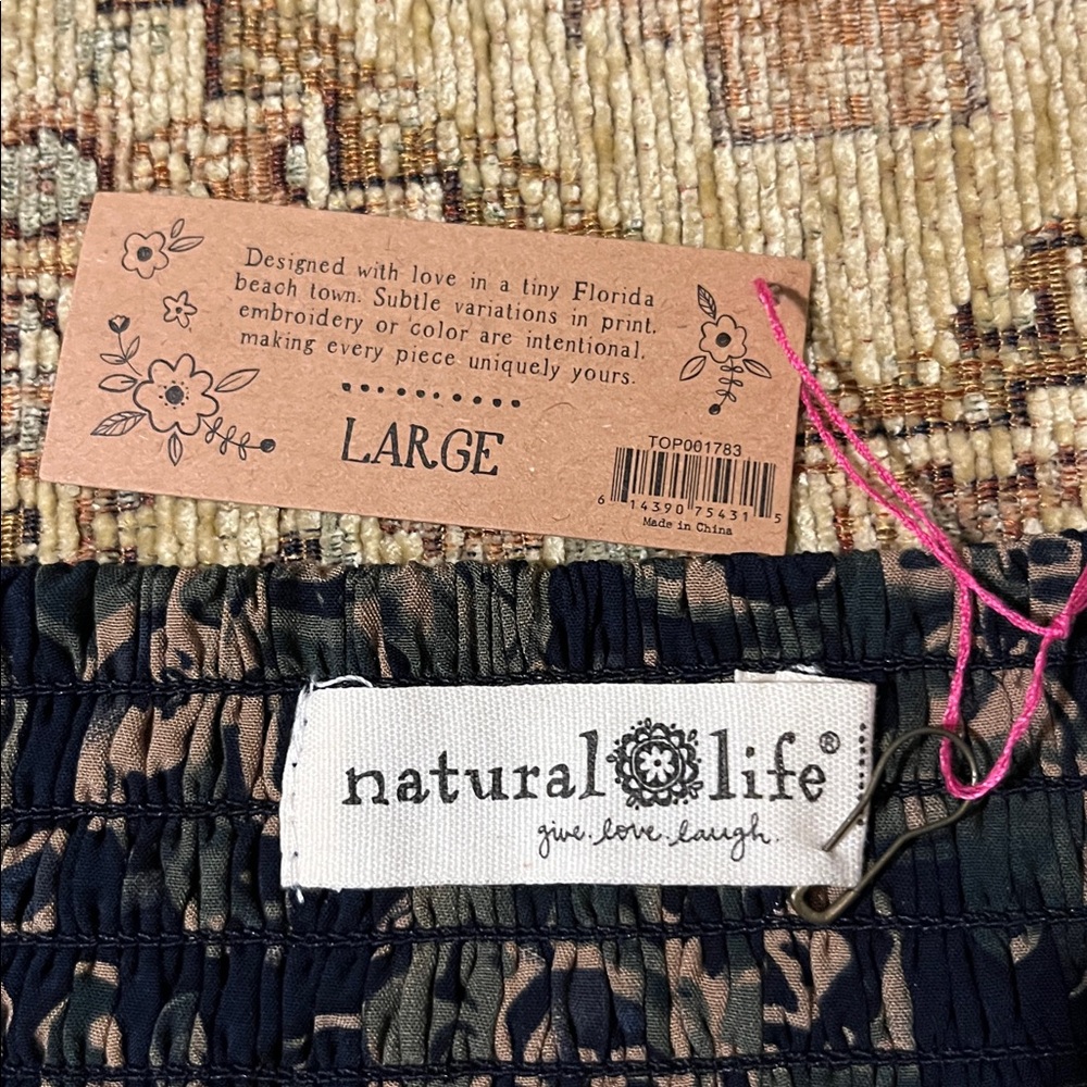 Natural life Cara crop top size L - Picture 3 of 9